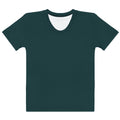 Sea Green Fitted Crew Neck T-Shirt