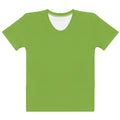 Green Grass Fitted Crew Neck T-Shirt