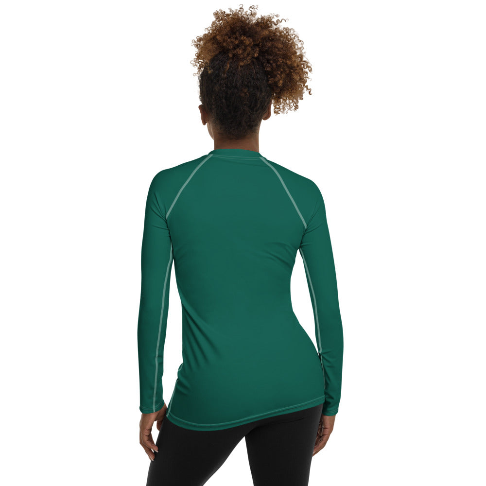 Bright Green Women's Rash Guard