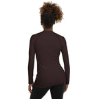 Chocolate Brown Women's Rash Guard