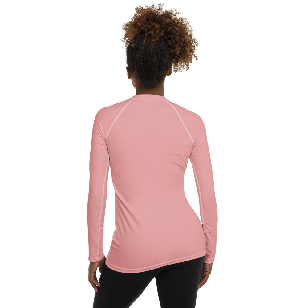 Pink Petal Women's Rash Guard