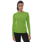 Green Grass Women's Rash Guard