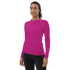Fabulous Fuchsia Women's Rash Guard