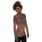 Bright Cameron Women's Rash Guard