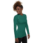 Bright Green Women's Rash Guard