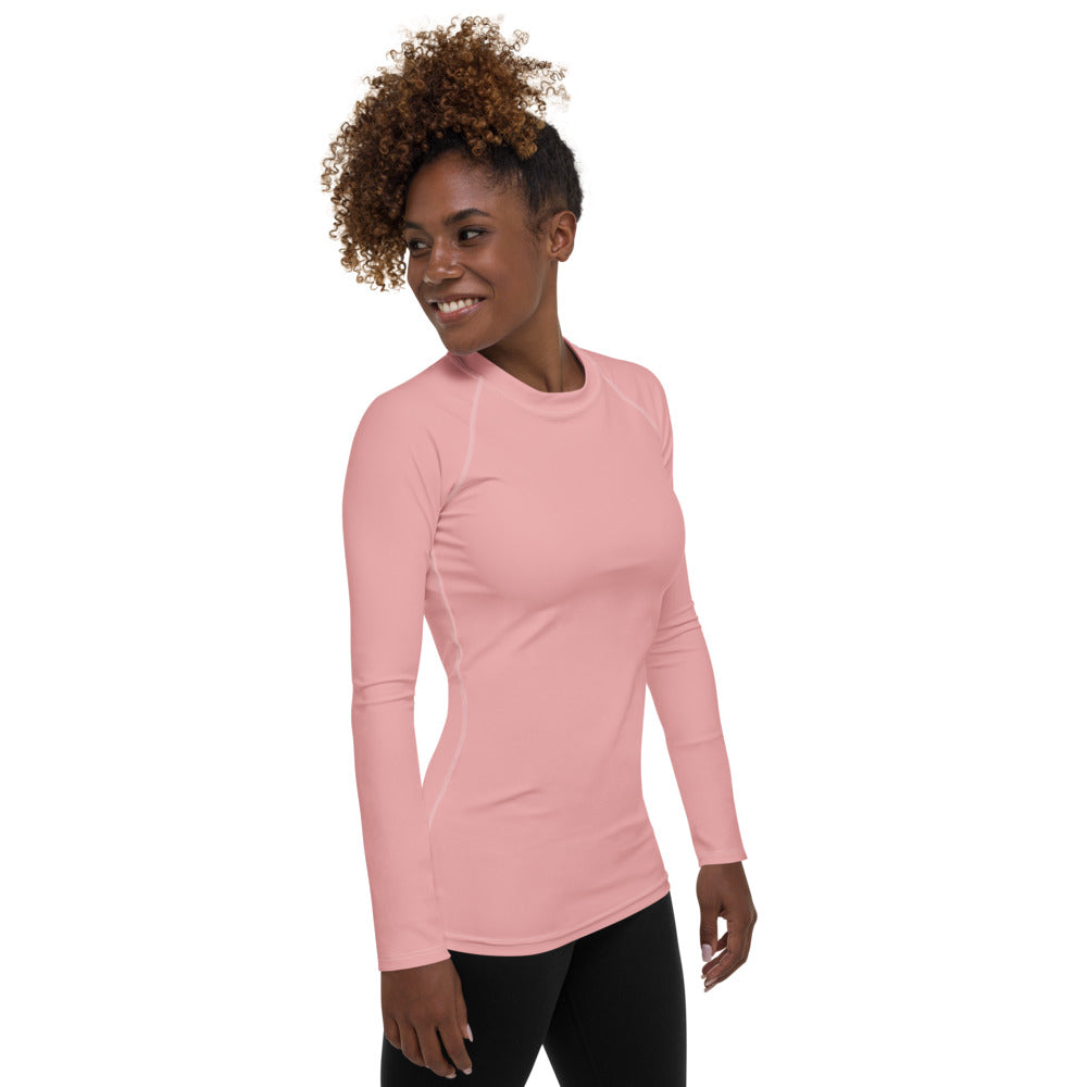Pink Petal Women's Rash Guard
