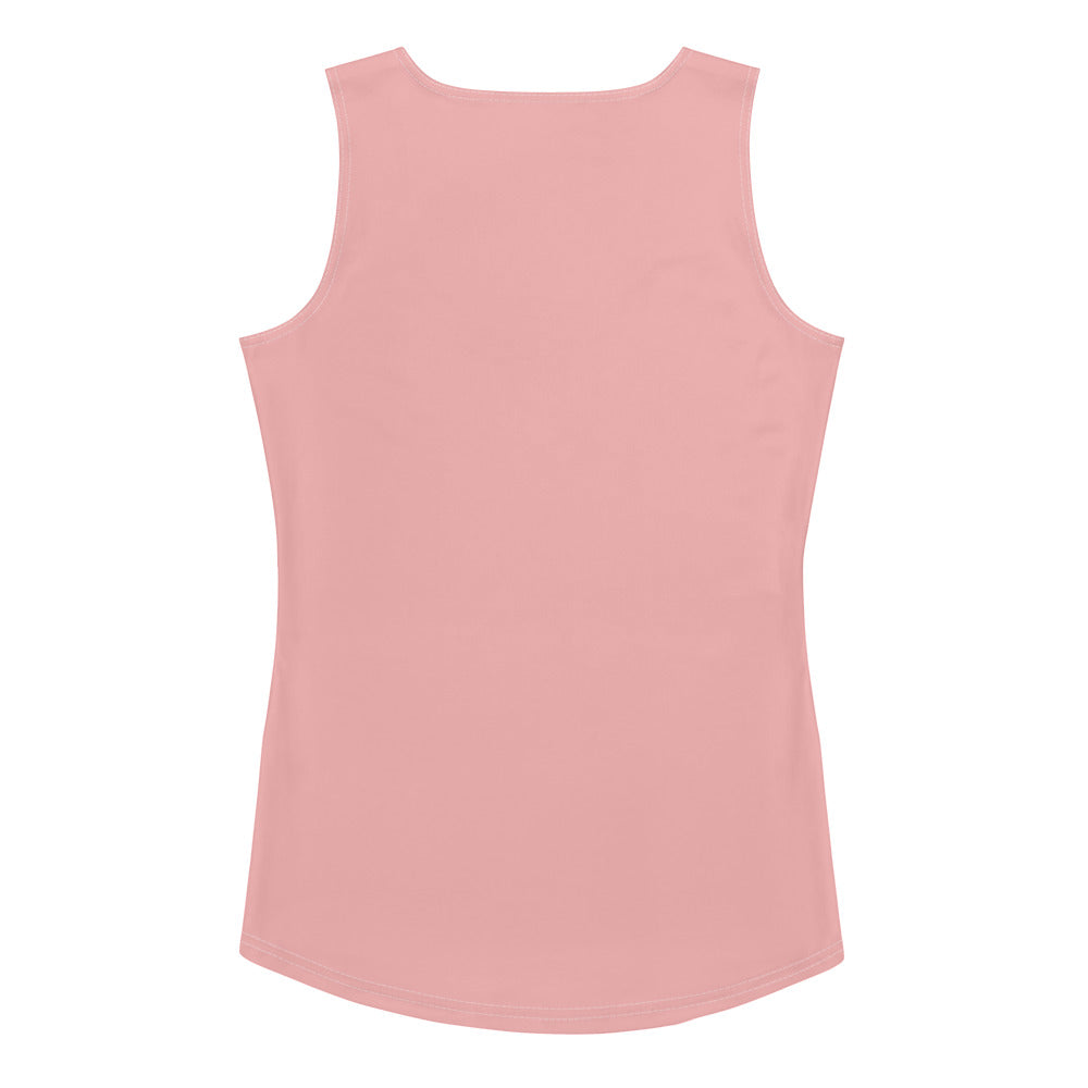 Pink Petal Fitted Tank Top