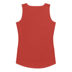 Cherry Red Fitted Tank Top