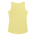 Butter Yellow Fitted Tank Top