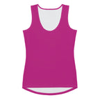 Fabulous Fuchsia Fitted Tank Top