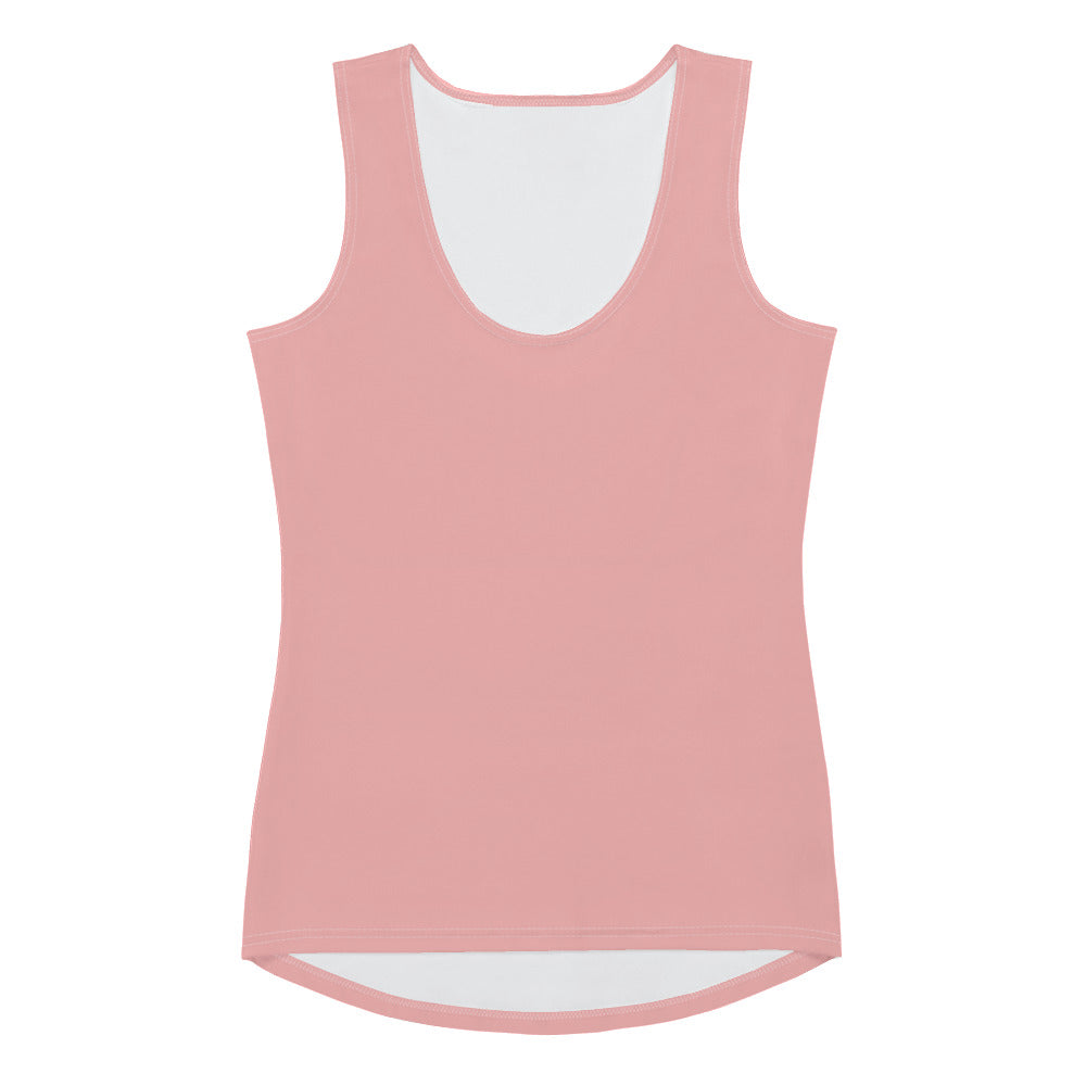 Pink Petal Fitted Tank Top