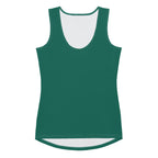 Bright Green Fitted Tank Top