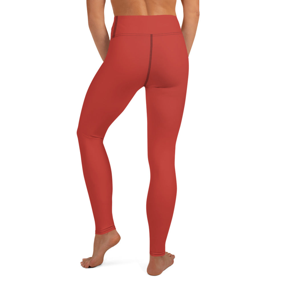 Cherry Red  Lounging Leggings