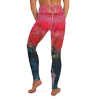 Feel the Borboleta Pink  Lounging Leggings