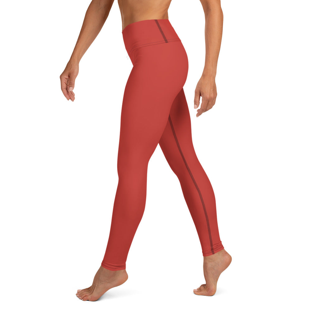Cherry Red  Lounging Leggings