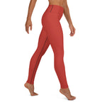 Cherry Red  Lounging Leggings