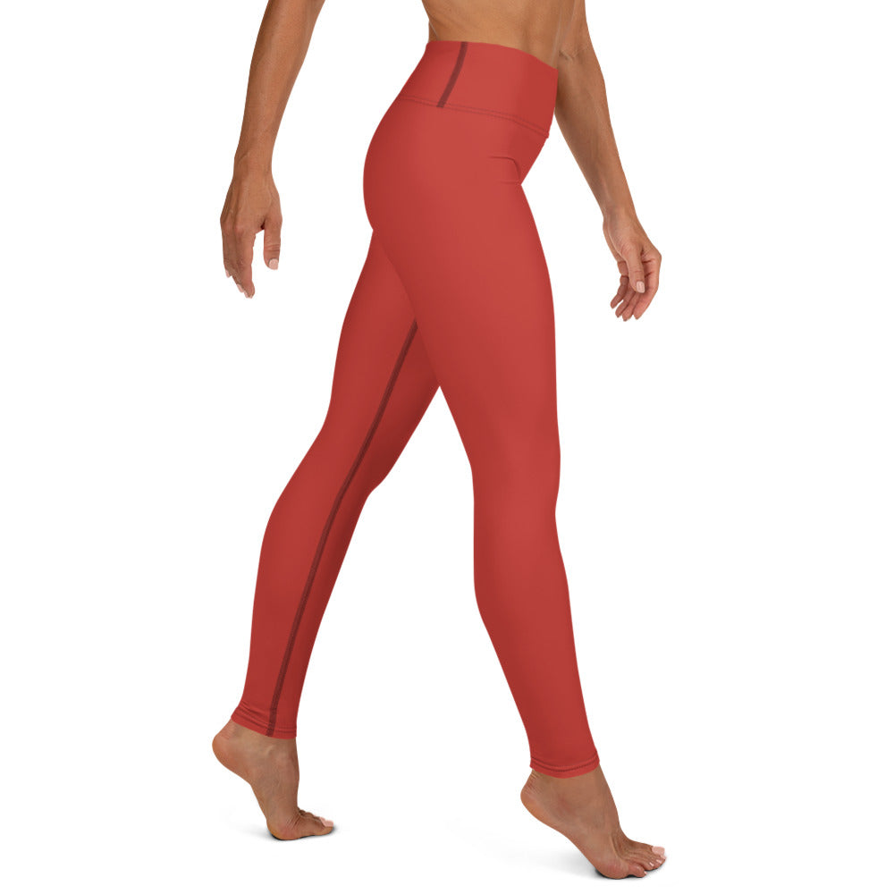 Cherry Red  Lounging Leggings