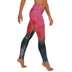 Feel the Borboleta Pink  Lounging Leggings