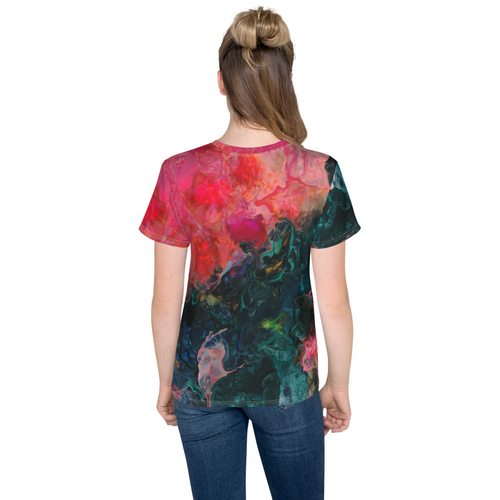 Feel the Borboleta Youth Crew Neck T-Shirt