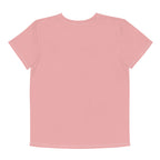 Pink Petal Youth Crew Neck T-Shirt