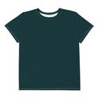 Sea Green Youth Crew Neck T-Shirt