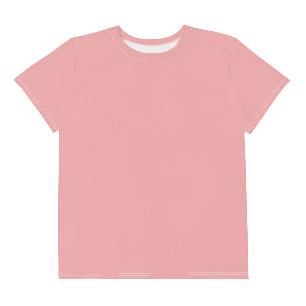 Pink Petal Youth Crew Neck T-Shirt