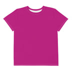 Fabulous Fuchsia Youth Crew Neck T-Shirt