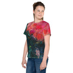 Feel the Borboleta Youth Crew Neck T-Shirt