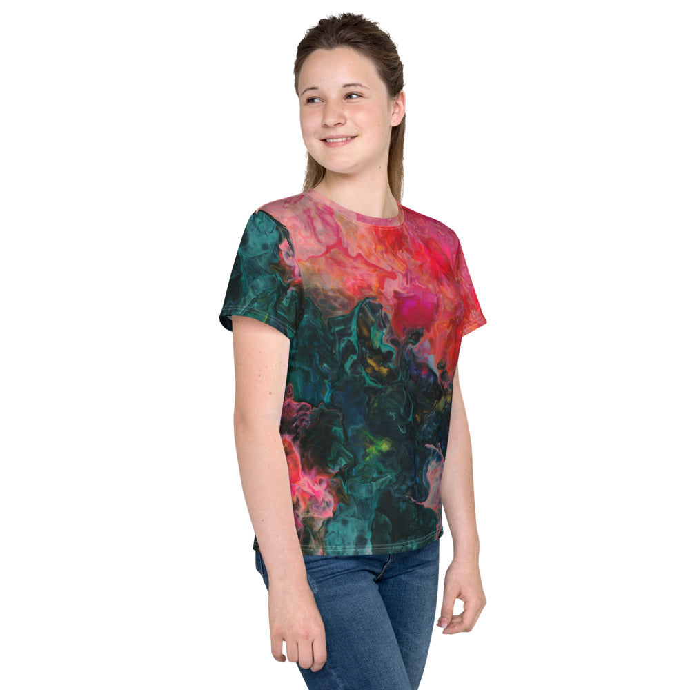 Feel the Borboleta Youth Crew Neck T-Shirt