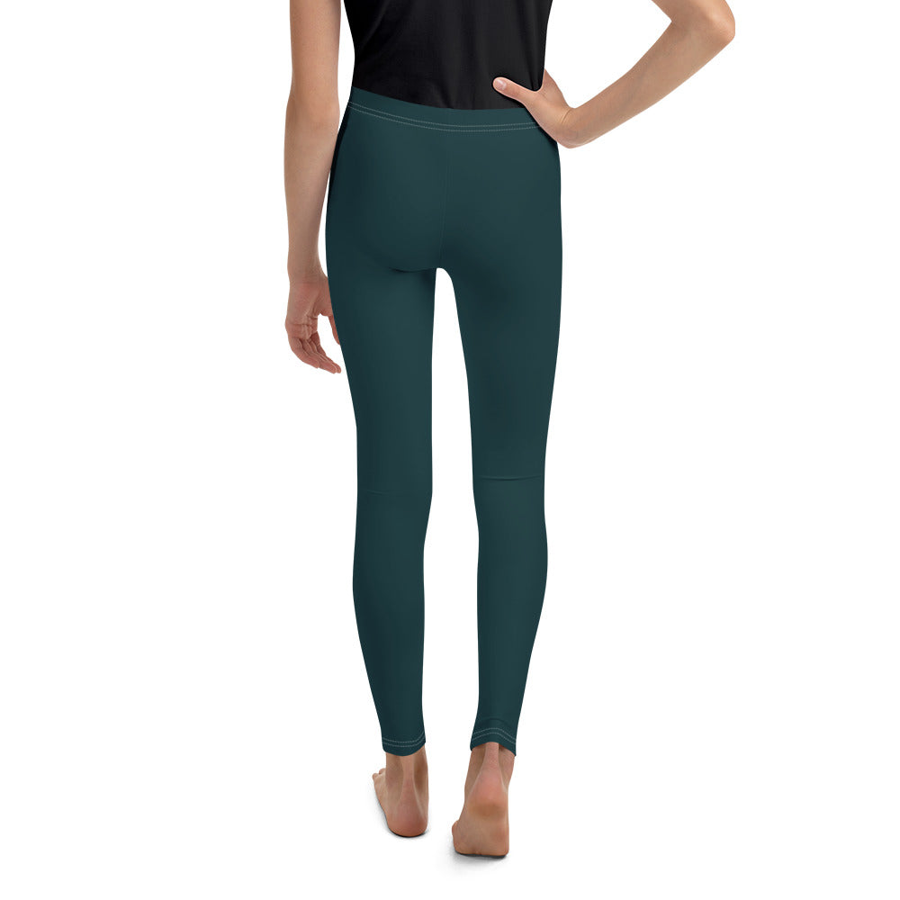 Sea Green Youth Leggings