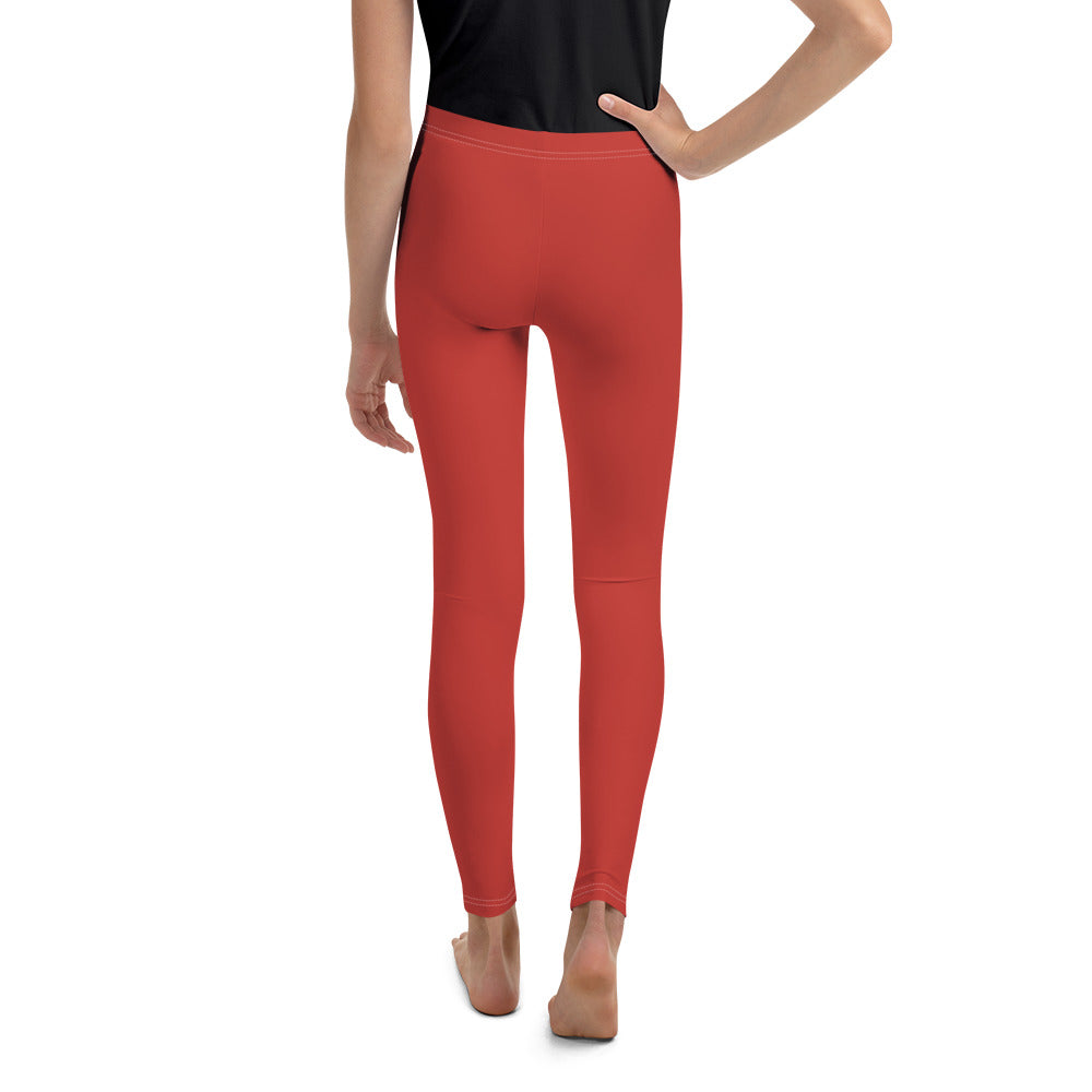 Cherry Red Youth Leggings