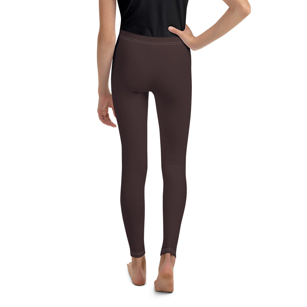 Chocolate Brown Youth Leggings