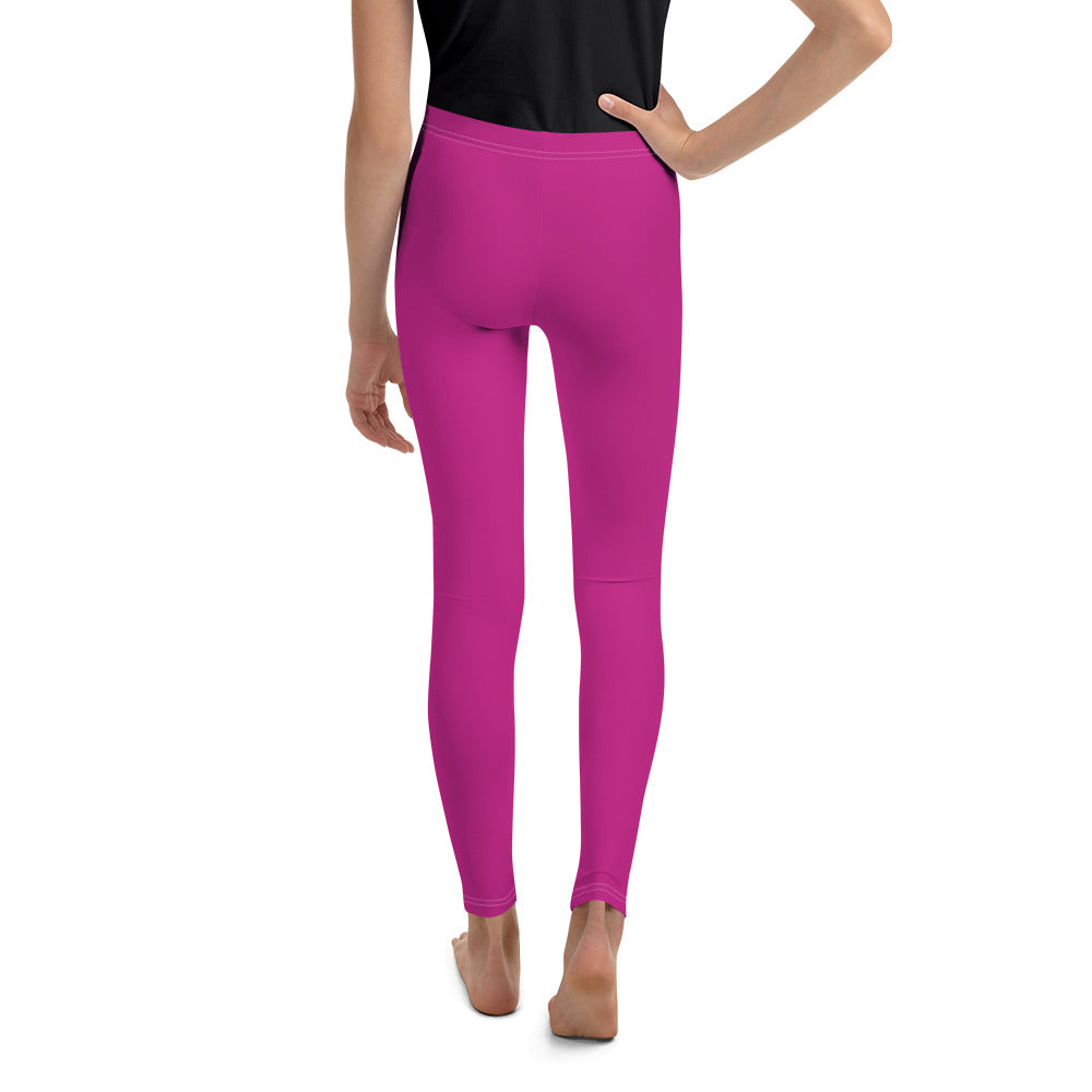 Fabulous Fuchsia Youth Leggings