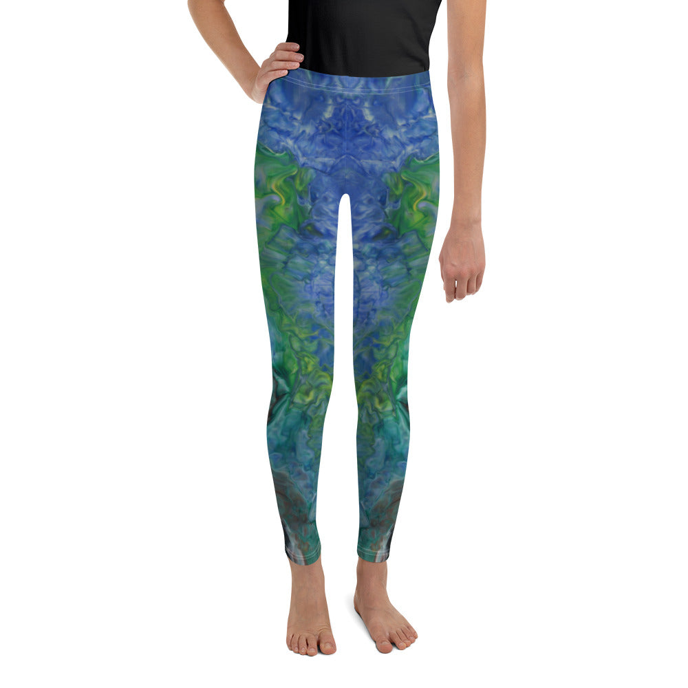 Aura Splash Water Youth Leggings