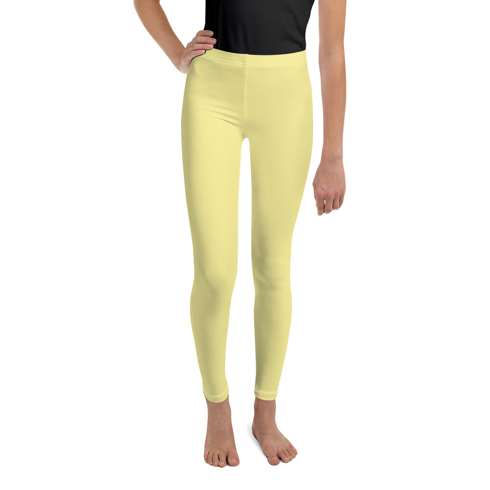 Butter Yellow Youth Leggings