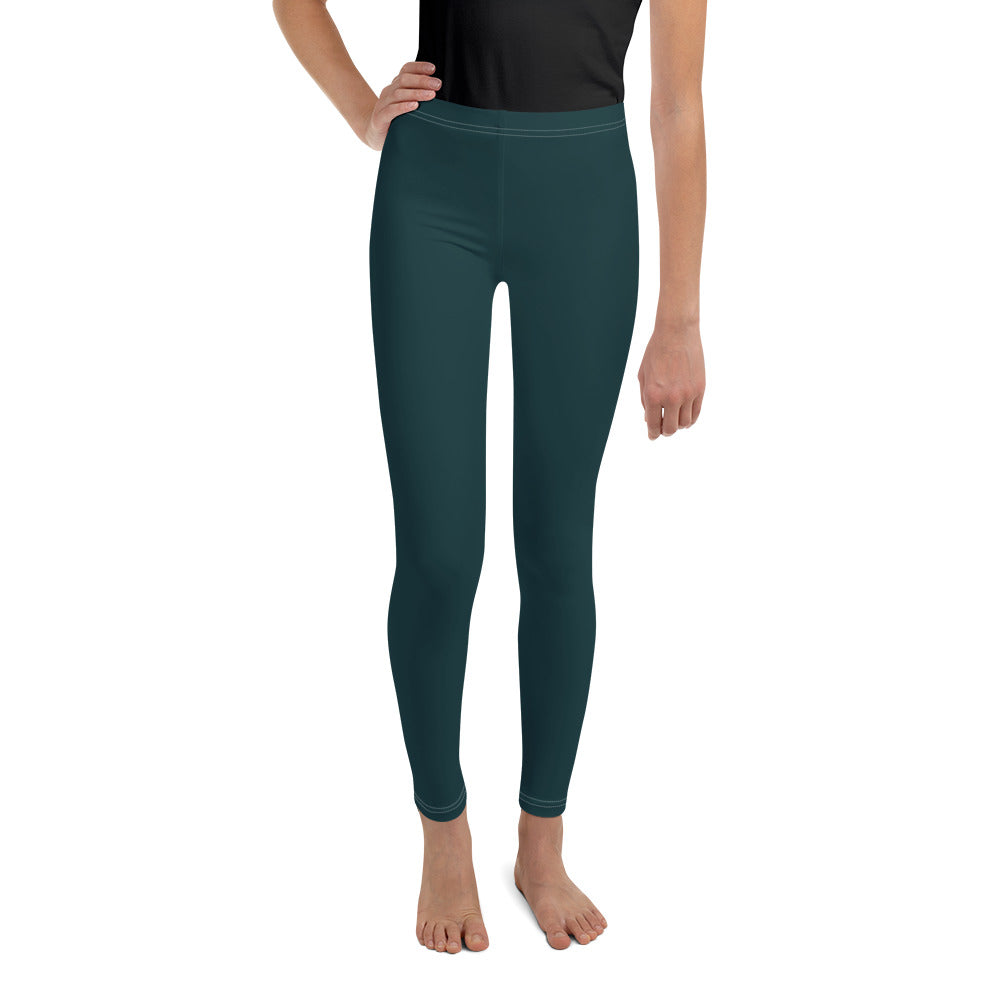 Sea Green Youth Leggings