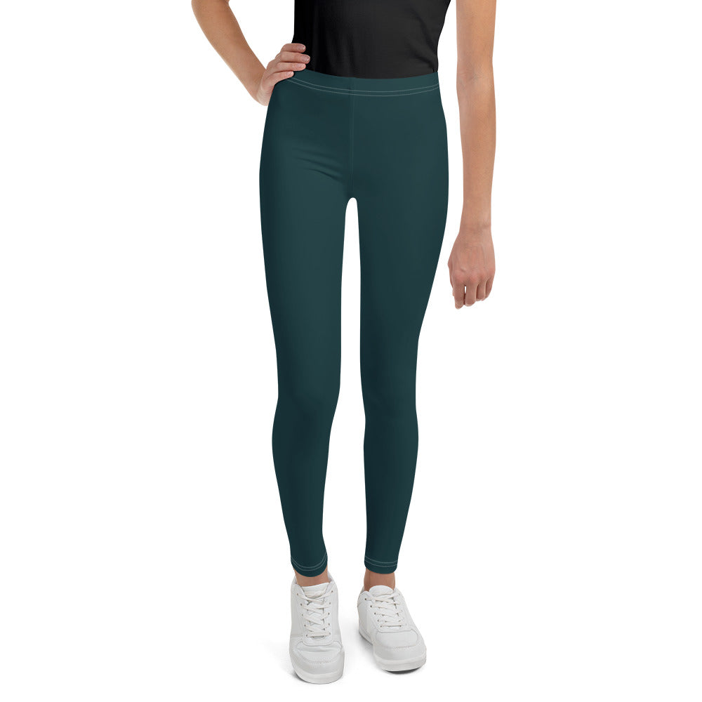 Sea Green Youth Leggings