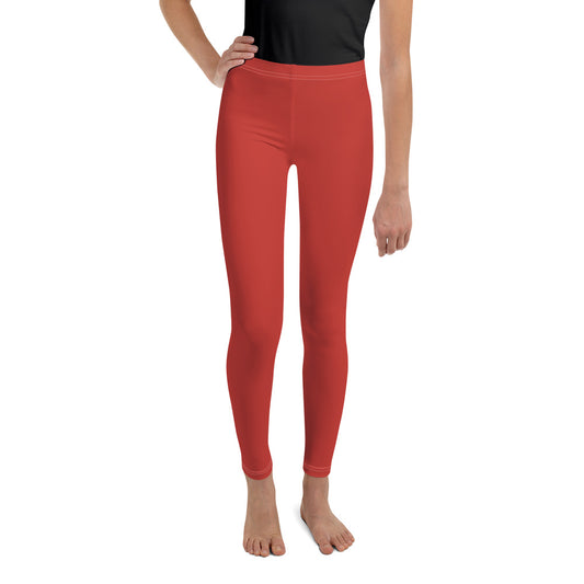 Cherry Red Youth Leggings