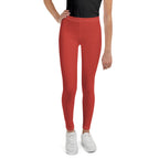 Cherry Red Youth Leggings