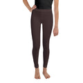 Chocolate Brown Youth Leggings