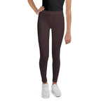 Chocolate Brown Youth Leggings