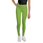 Green Grass Youth Leggings