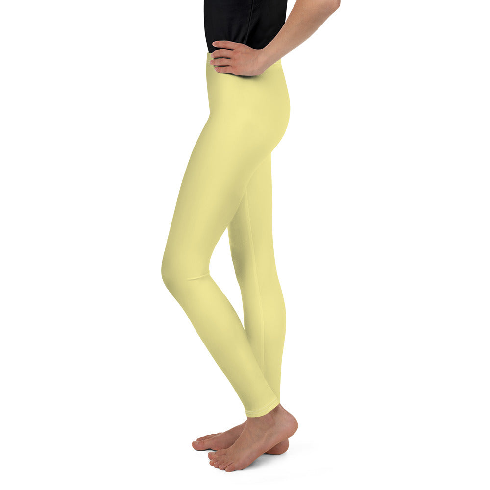 Butter Yellow Youth Leggings