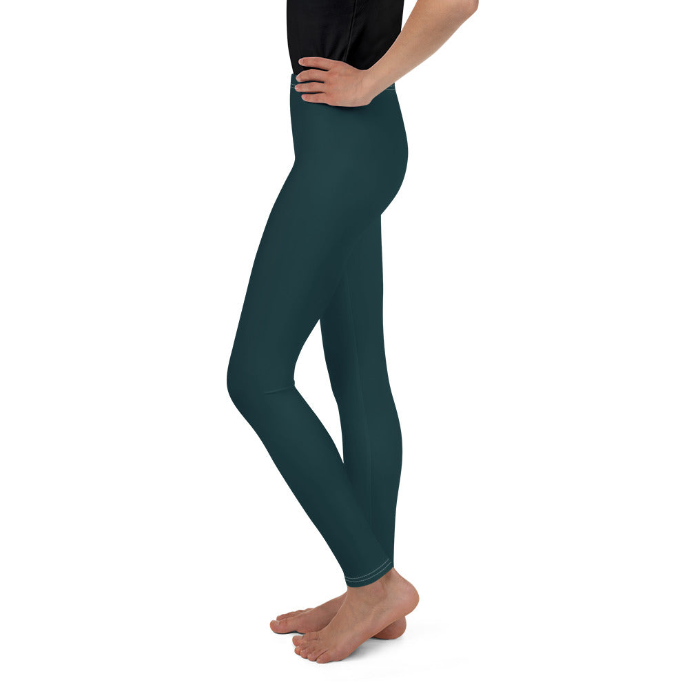 Sea Green Youth Leggings
