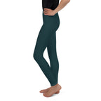 Sea Green Youth Leggings