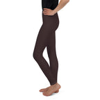 Chocolate Brown Youth Leggings
