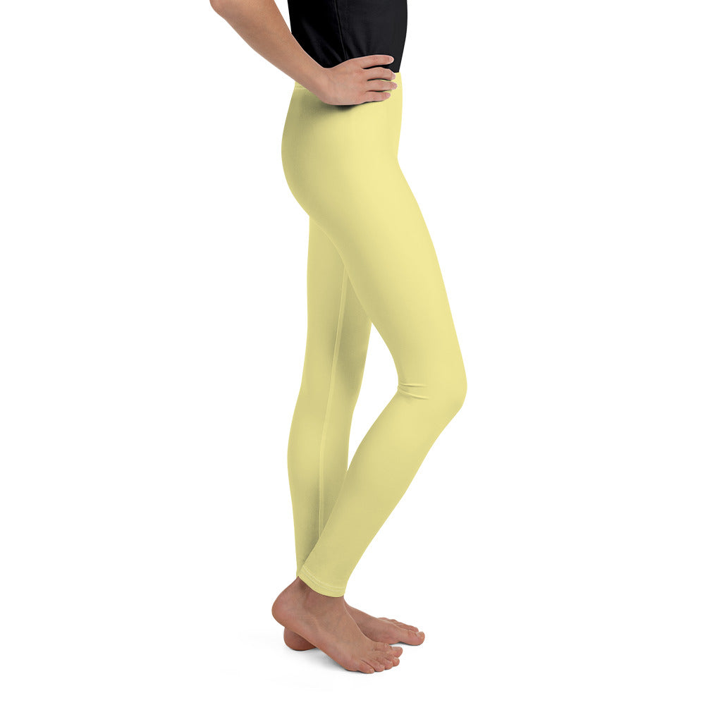 Butter Yellow Youth Leggings