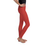 Cherry Red Youth Leggings