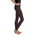 Chocolate Brown Youth Leggings