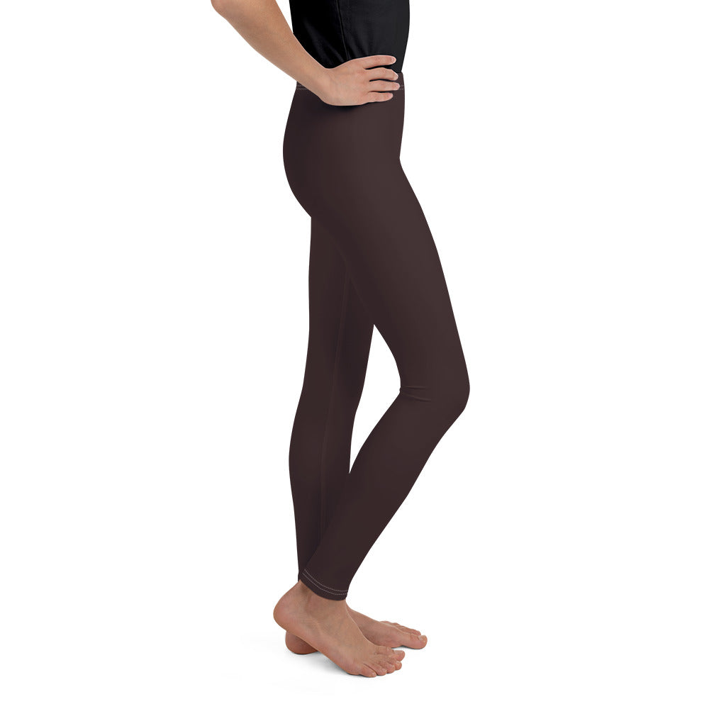 Chocolate Brown Youth Leggings